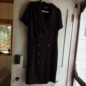 Nordstrom Vintage Double-Breasted Dress